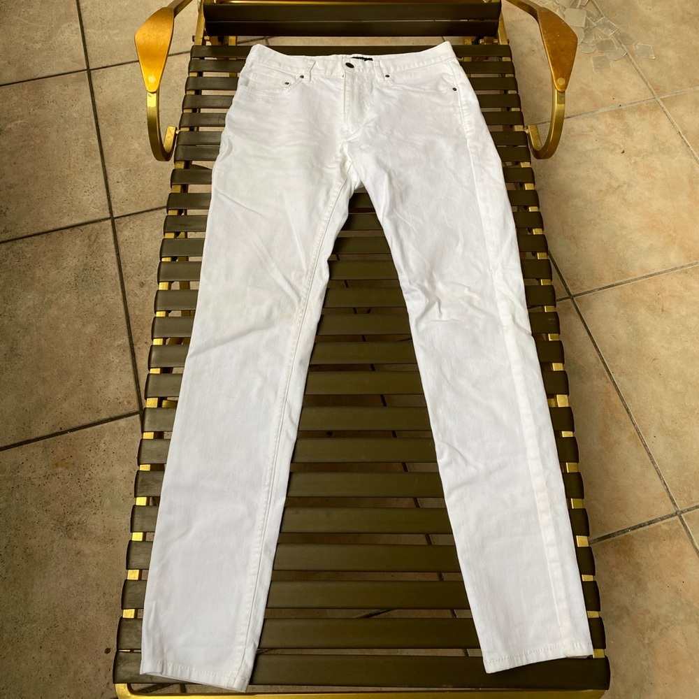 White H&M jeans